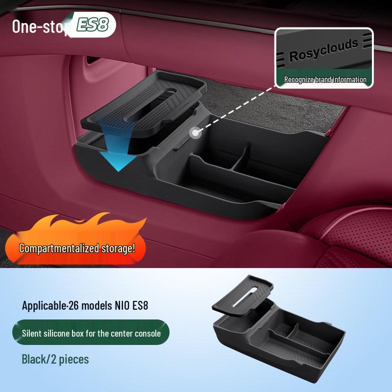 Storage Box Organizer for 26 Third-Gen NIO ES8 Models - Car Interior Decoration Accessories Set NIO ES8