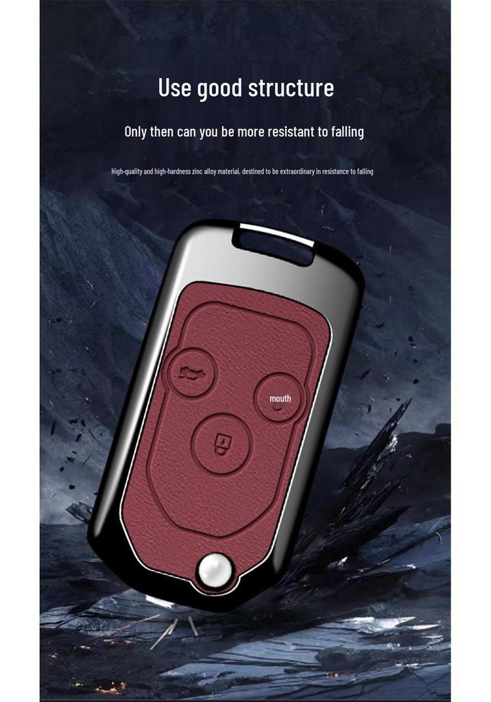 Binzhi Accord CRV Key Case: Metal Protective Shell for Car Keys