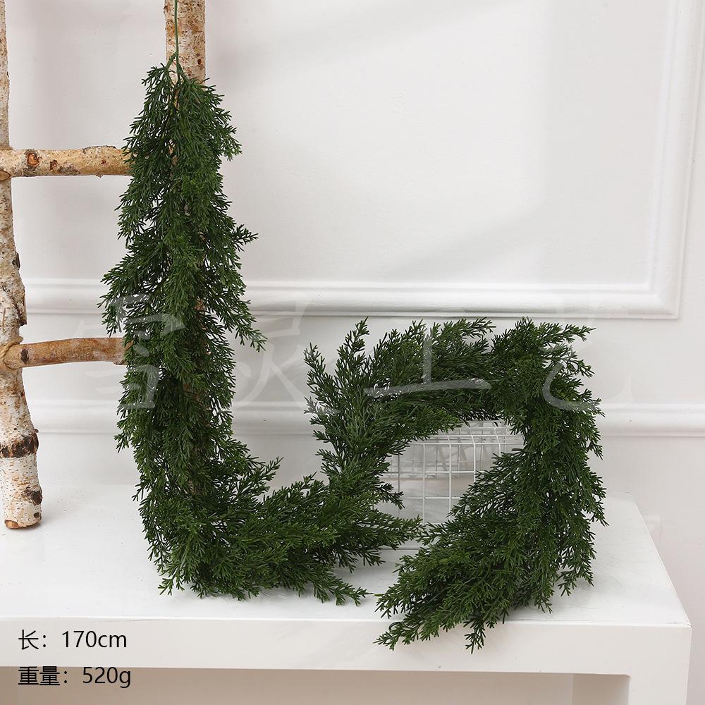 Christmas Decoration, Red Cedar Vine, 170cm, Vine, Christmas Decoration Wreath, Holiday Door Hanging, Door Decoration