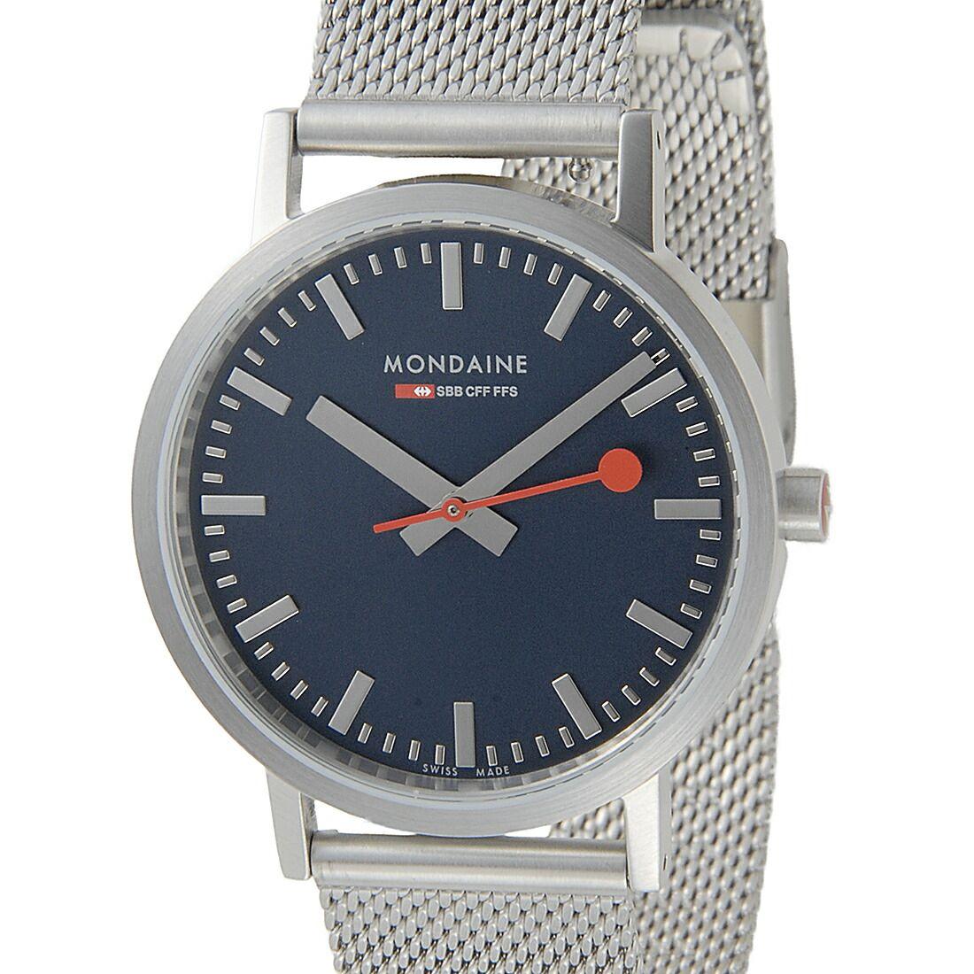 Used MONDAINE Simply Elegant 36mm Watch Men s Women s A660.30314.40SBJ
