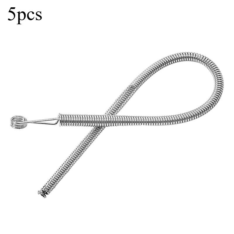 

5pcs Pants Drawstring Tool-Effortless Spring-Assisted Threading Tool Multi-Purpose Sewing Cord Elastic Waistband Sewing Supplies