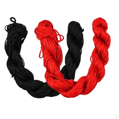 60 Meter 1 mm geflochtene Nylonschnur, Faden, Armbandzubehör