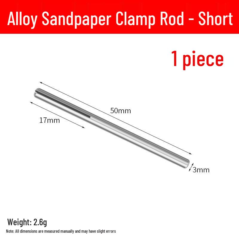 

Dental Sandpaper Clip Rod for Polishing and Grinding with Extended Internal Grinding Head.
