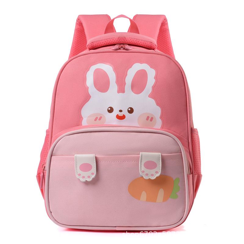 Elementary School Bag Fashionable Children's Backpack Boys and Girls New Cartoon Cute Oxford Cloth Backpack Strong and Durable