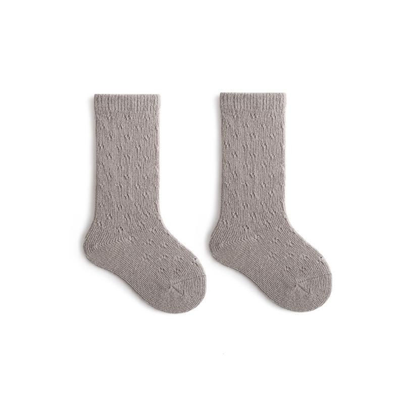 Baby Girls Knee Long Socks Breathable Hollow Out Mesh Cute  Dress Socks Newborn Stockings for Clothing Accessories S