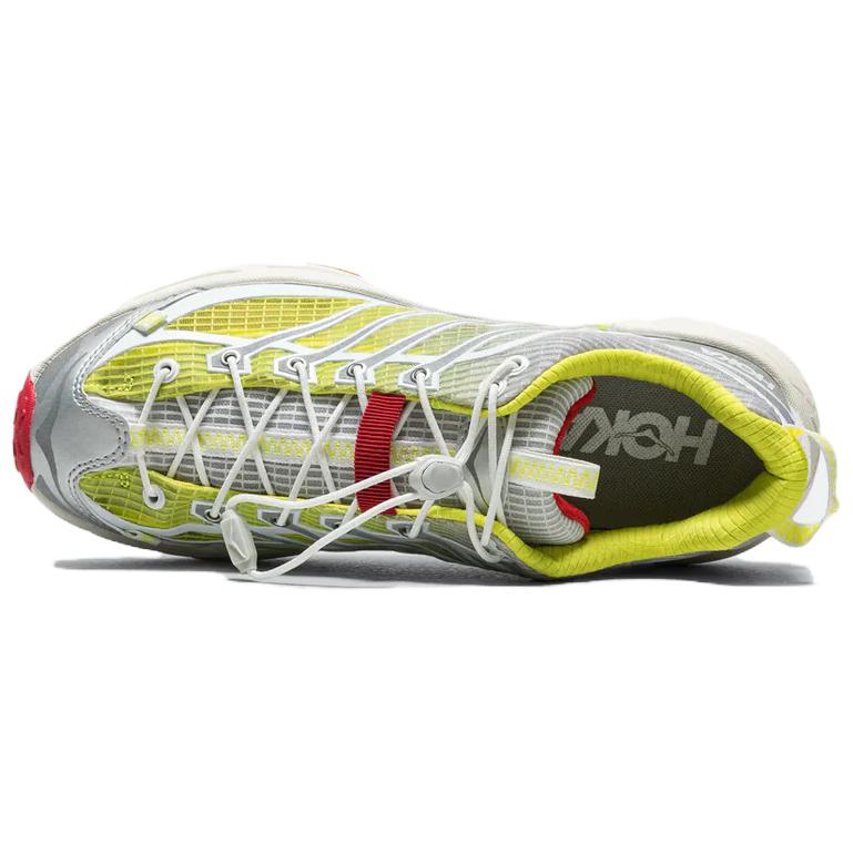 Nicole McLaughlin x HOKA Mafate Three2 Bianco Neon Sneakers Unisex Giallo 1153931-WNN