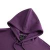 Anta Unisex Trend Embroidered Hooded Knit Sweatshirt Purple 172541703N-4