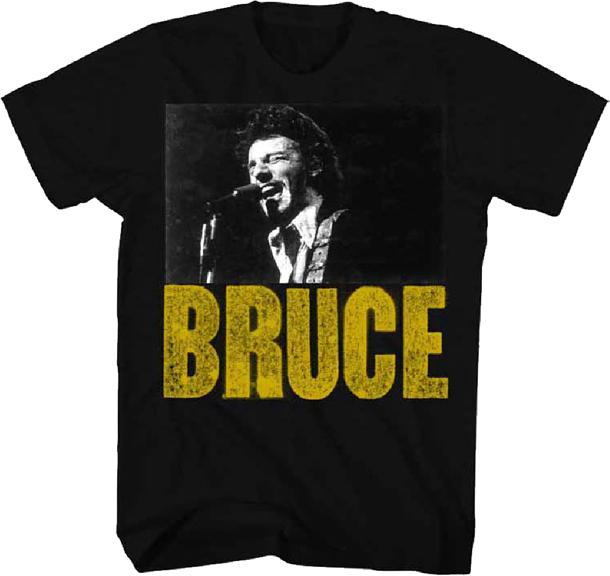 BRUCE SPRINGSTEEN - Live Face - T Shirt S,M,L,XL,2XL New Official Merchandise M