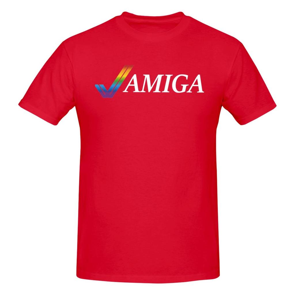 Unisex Amiga Gifts T Shirt Streetwear Oversized Cotton Crewneck Sleeve Tshirt Unisex