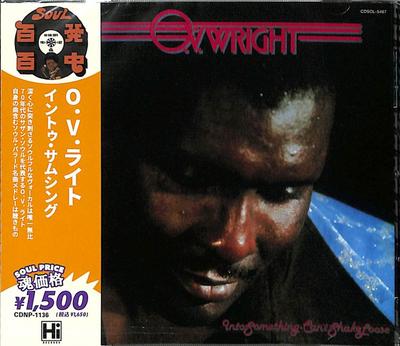 CD O.V. WRIGHT  Into Something Cant Shake Loose CDNP1136 SOLID 2025 Japan Obi SoulFunk