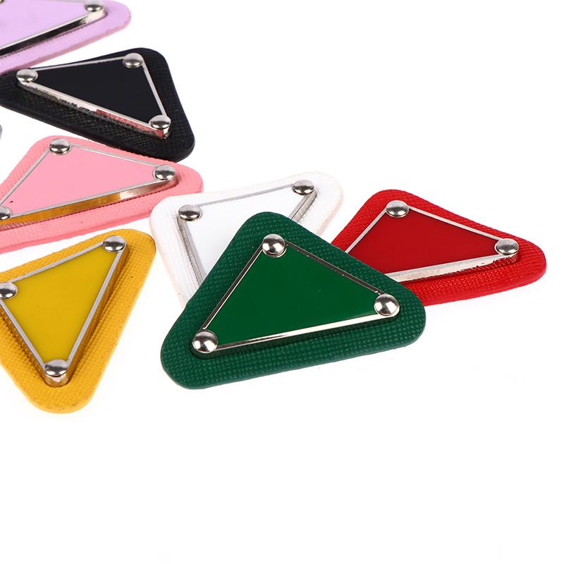 Diy Haft Naklejki Trójkątne naszywki na odzież Odznaka z cekinami