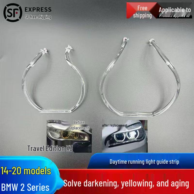 BMW Serie 2 F45 Wagon Anelli Guida Luci Diurne, Angel Eyes Modelli 2015-2019