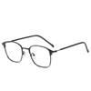 Unisex Retro Square Glasses with Anti-Blue Light, Photochromic Lenses, and Prescription Option.