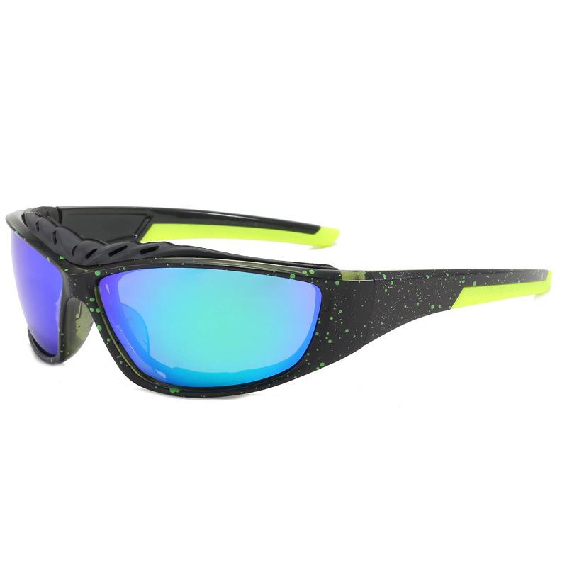 

New Sports Glasses Colorful Bicycle Sunglasses Men With Sponge Outdoor Cycling Sunglasses Protective Glasses 5501