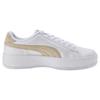 Puma Lily Platform Low Top Sneakers Women Sneakers White Yellow 384617-08
