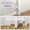 UNNIK Baby Gate Type Width 140CM Pet Gate Baby Gate Stairs Stair Gate Retractable Safety Lock Function Suitable for Japanese Instruction Manual