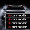Декоративні наклейки на лобове скло автомобіля для C1 C2 C3 C4 C5X E-C4 C-Crosser C4 Cactus Berlingo Elysee C-ZERO