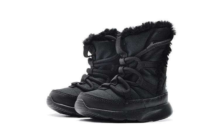 Nike Venture Slip Resistant Cushioning Abrasion Resistant High Top Running Shoes Black Infant And Toddler AQ9495-001