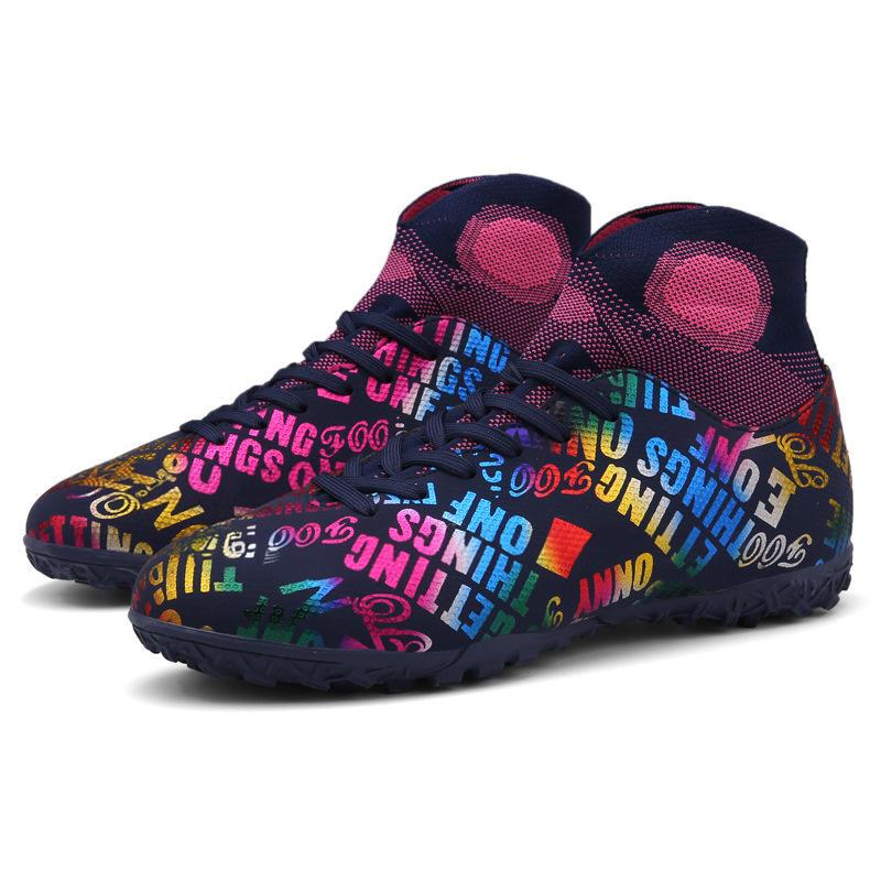 Fashion Custom Free Combination Football Sports Training Shoes Men AG Turf Football Shoes Soccer Football Shoes