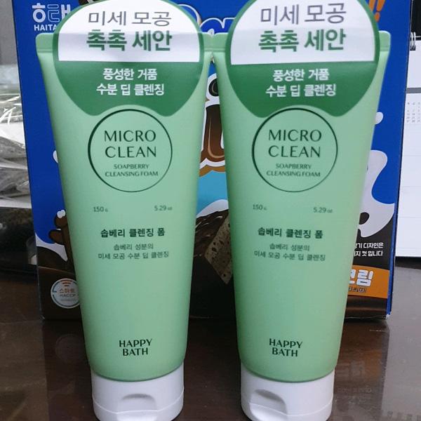 Happy Bath Micro Clean Soapberry Foam 150g x 2P One thing