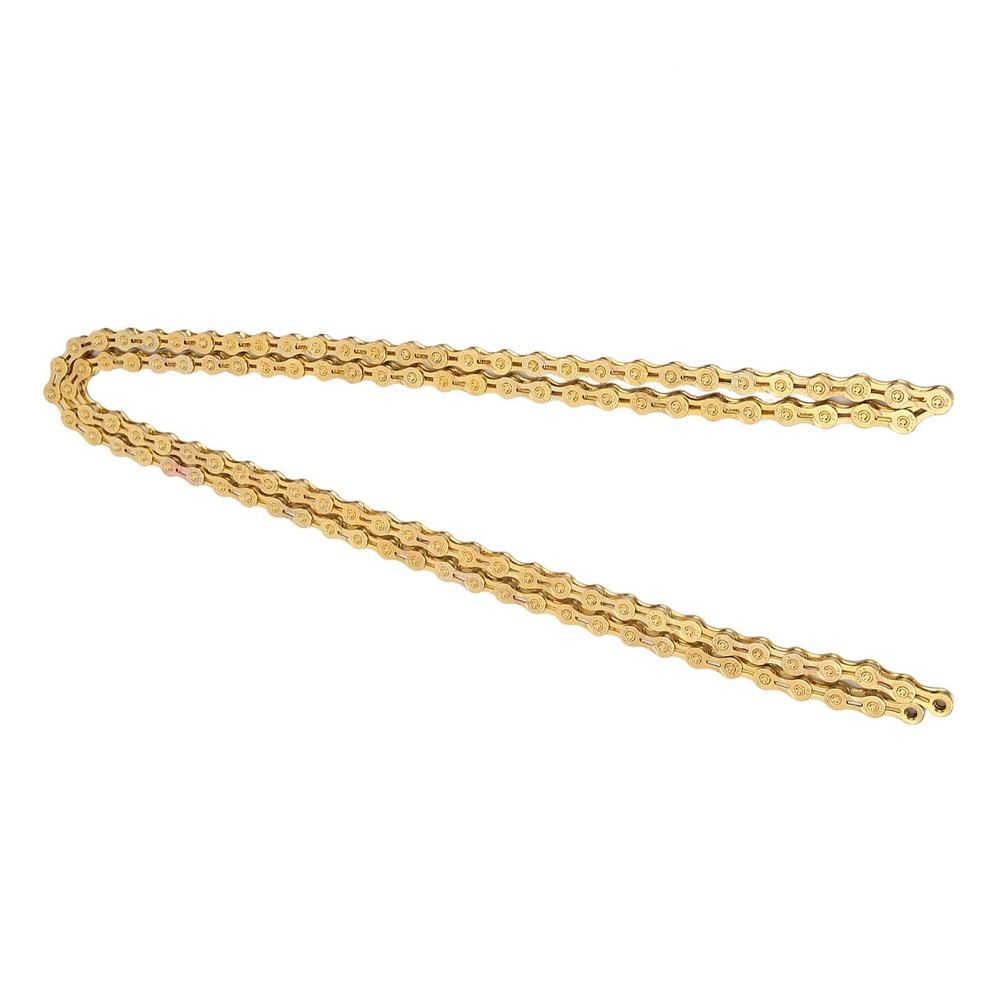 Gold Mountain Bike Chain Lightweight Bicycle Replacement Chain Bicycle Chain Bicycle Accessory