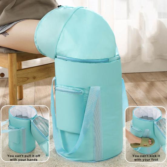 

1 комплект ведра для ванны для ног, складное ведро для ванны для ног, изоляционное ведро для ног с углублением для дома, путешествий, кемпинга