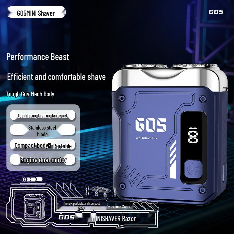 2025 Douyin Rechargeable Mini Electric Shaver: Super-Clean, Washable, Portable Men's Razor.
