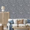Wallpaper School Supplies Gray and Light Gray 50x1000