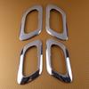 4pcs ABS Silver Interior Door Handle Bowl Cover Frame Trim Fit For Peugeot 3008 2009 2010 2011 2012 2013 2014 2015