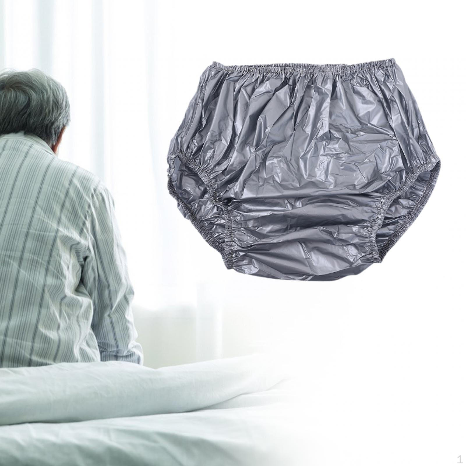 

Подгузник для взрослых, трусики для недержания, удобно надевать и снимать, практично для пожилых женщин XL серый