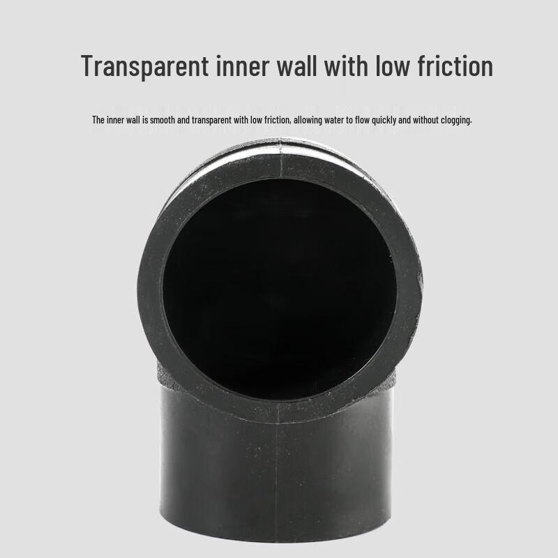PE 90-Degree Equal Diameter Butt Fusion Elbow Fitting