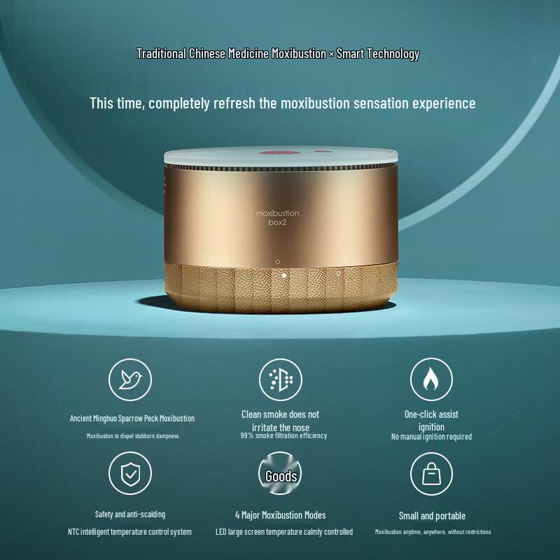 Breo A2pro Portable Infrared Electronic Moxibustion Device