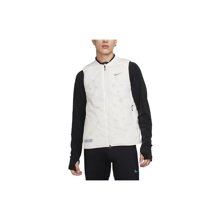 Nike Ärmellose Reißverschlussweste mit Musterdruck Herrenweste Weiß FD4643-030