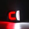 2 LED License Plate Light Red DRL Tube For Chevy Silverado GMC Sierra 1500 2500