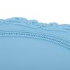 Nordic   Silicone Placemat Embossed Insulation Thickened Round Silicone Mat for Home Kitchen