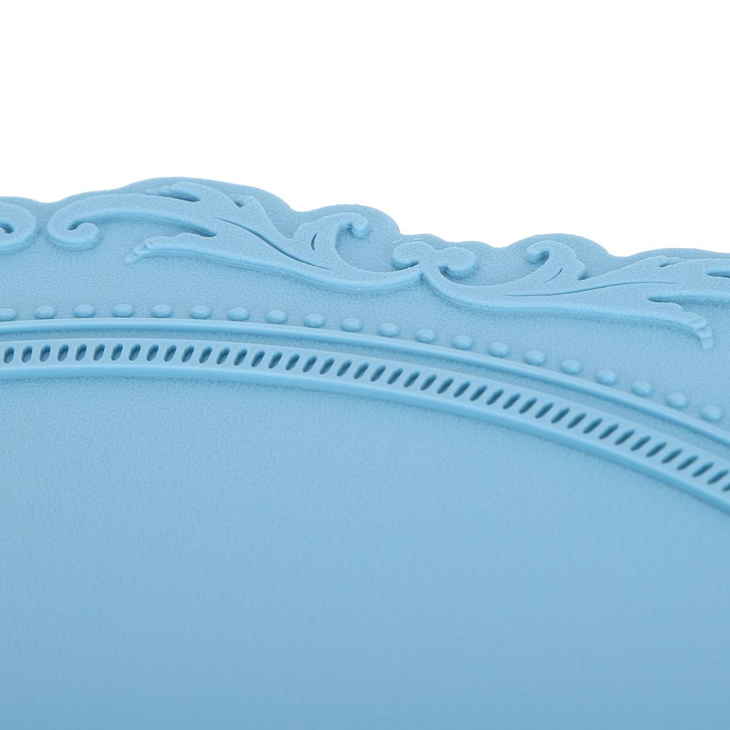 Nordic   Silicone Placemat Embossed Insulation Thickened Round Silicone Mat for Home Kitchen