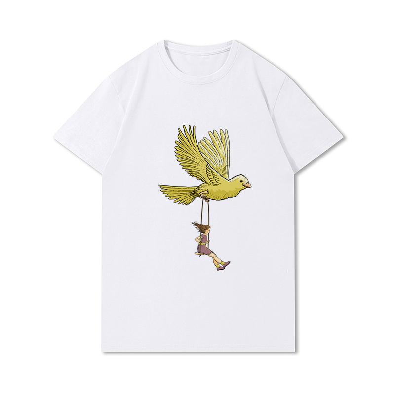 Summer Graphic Men Tees Anime Men's T-shirts Harajuku Tops Short Sleeves Oversized Unisex Shirts