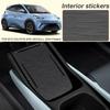 Car Carbon Interior Sticker Lifting Window Panel Decal Gear Inner Door Protective Film For BYD DOLPHIN MINI SEAGULL 2024-Present