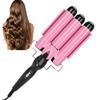 3 Barrel Curling Iron Wand Adjustable Hair Curler Waver Crimper Hair Styling Tool