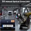 ELP USB Camera Global Shutter 1944P Webcam 50fps High Speed USB Camera 3x Manual Zoom Lens 5MP Webcam Computer Lightburn Motion Capture Face