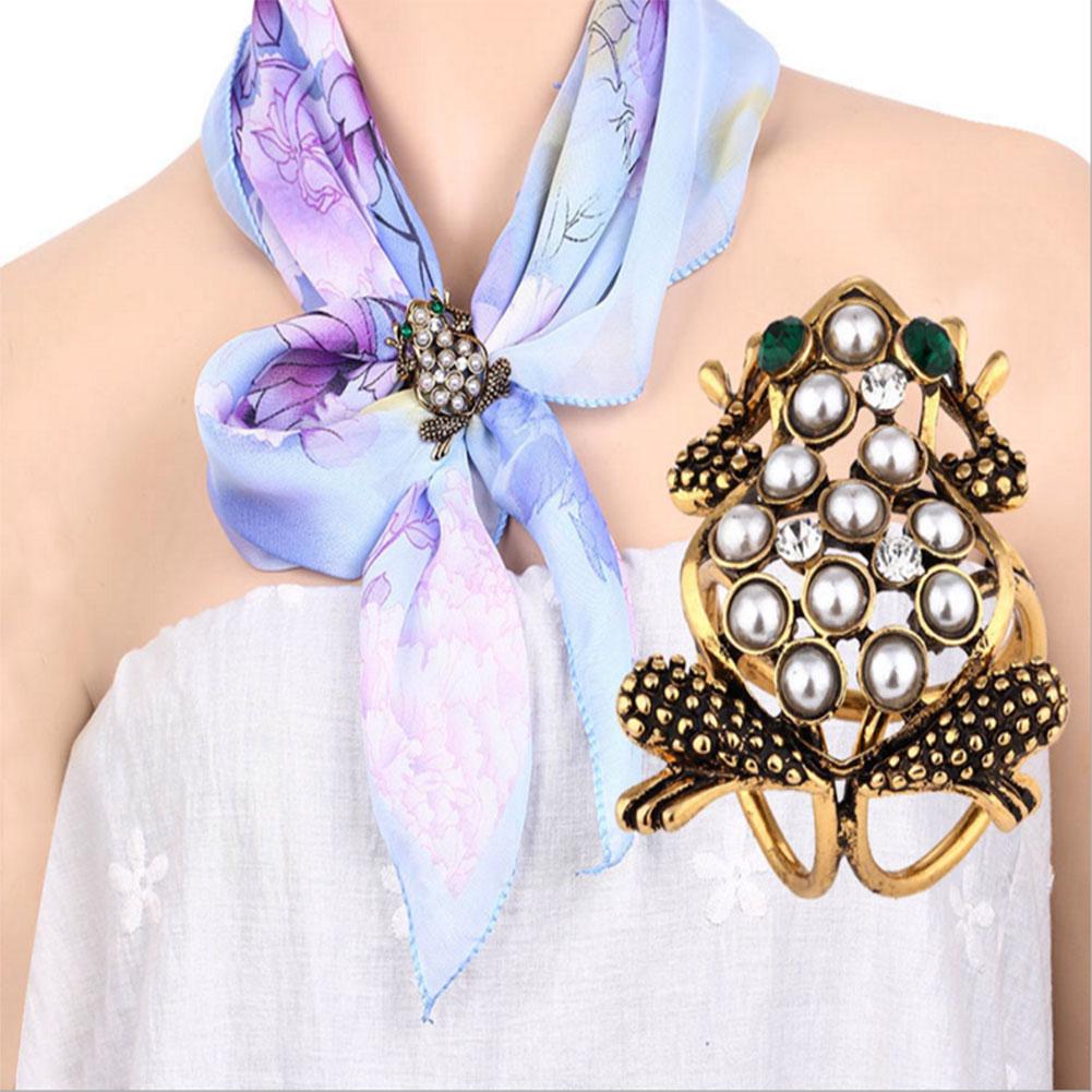 

Женская уникальная лягушка в форме вырезки со стразами, свадебная брошь, булавка, подарки