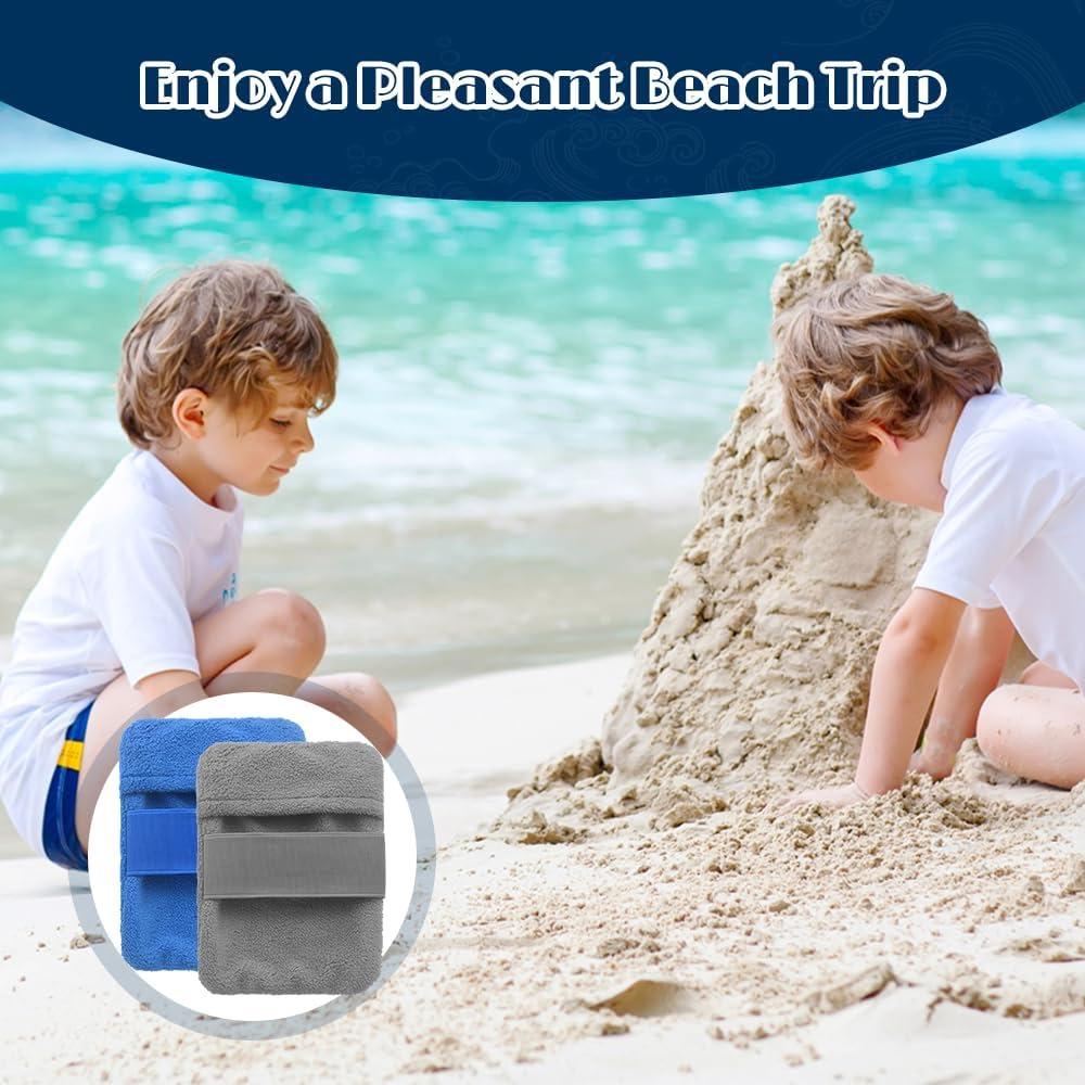 New popular sand removal powder bag, beach sand removal bag, vacation sand removal bag, beach vacation sand removal spot