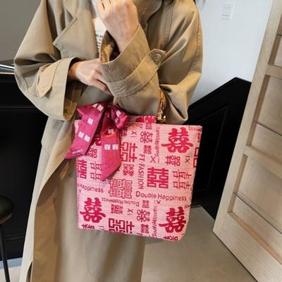 Large Capacity Women Tote Bag Reusable Messenger Bag Fashionable Cosmetic Bag  Bridesmaid Occasion