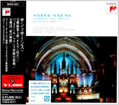 CD PHILADELPHIA ORCHESTRA, SAINT-SAENS - Saint-Saens: Symphony No. 3 SRCS1627 Japan Classical Used