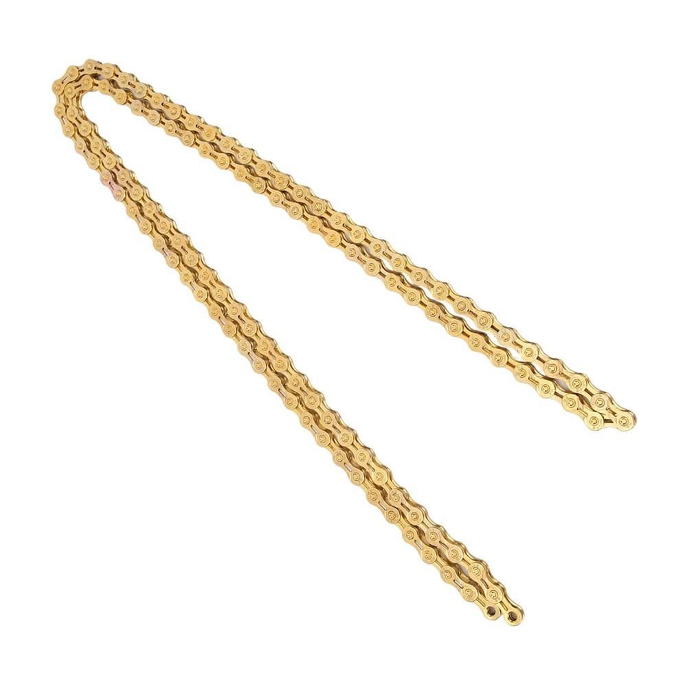 Gold Mountain Bike Chain Lightweight Bicycle Replacement Chain Bicycle Chain Bicycle Accessory