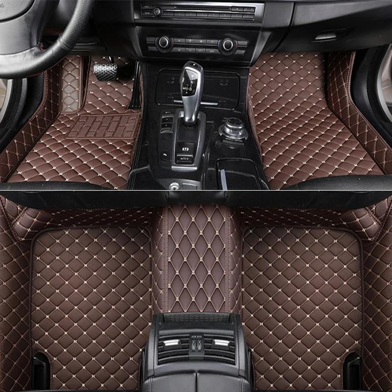 För Suzuki Grand Vitara 2007-2017 År Bilgolvmattor Speciallädermatta Vattentäta Biltillbehör