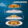 10pcs 3LED Side Marker Light Waterproof Dustproof   Lamp for Truck Trailer Lorry