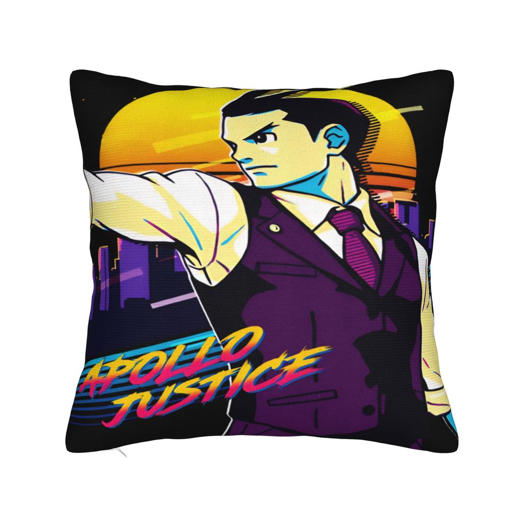 Ace Attorney Pillowcases Morden Pillow Case For Living Room Bed Chair Comfy Pillow Cover