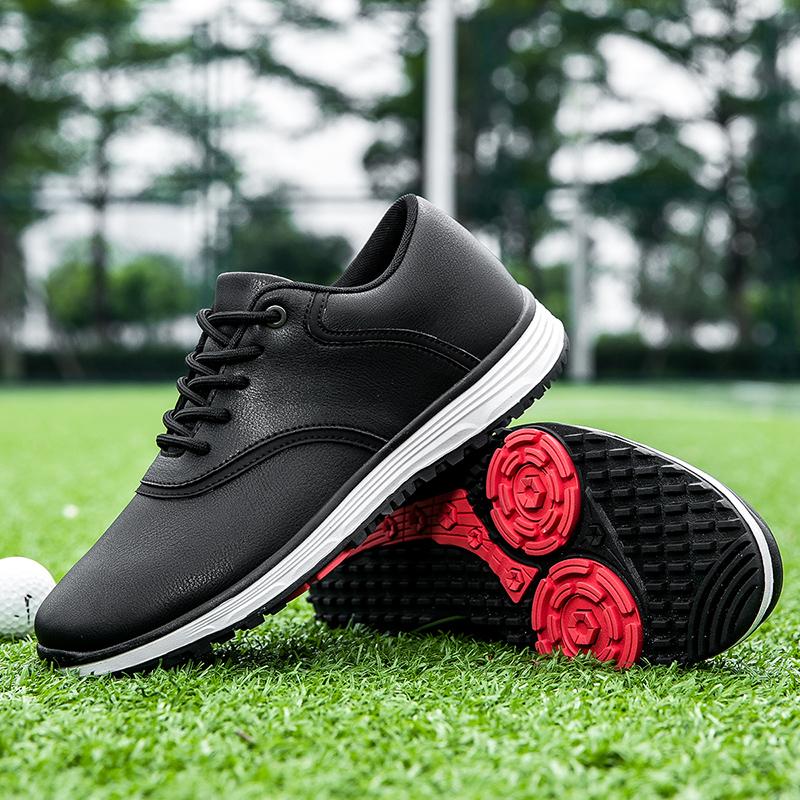Fashion Outdoor Soft Men's Casual Shoes Fashion Male Golf Footwear Comfortable Male Lace-Up Sneakers Classic Leisure Walk Walking Shoes