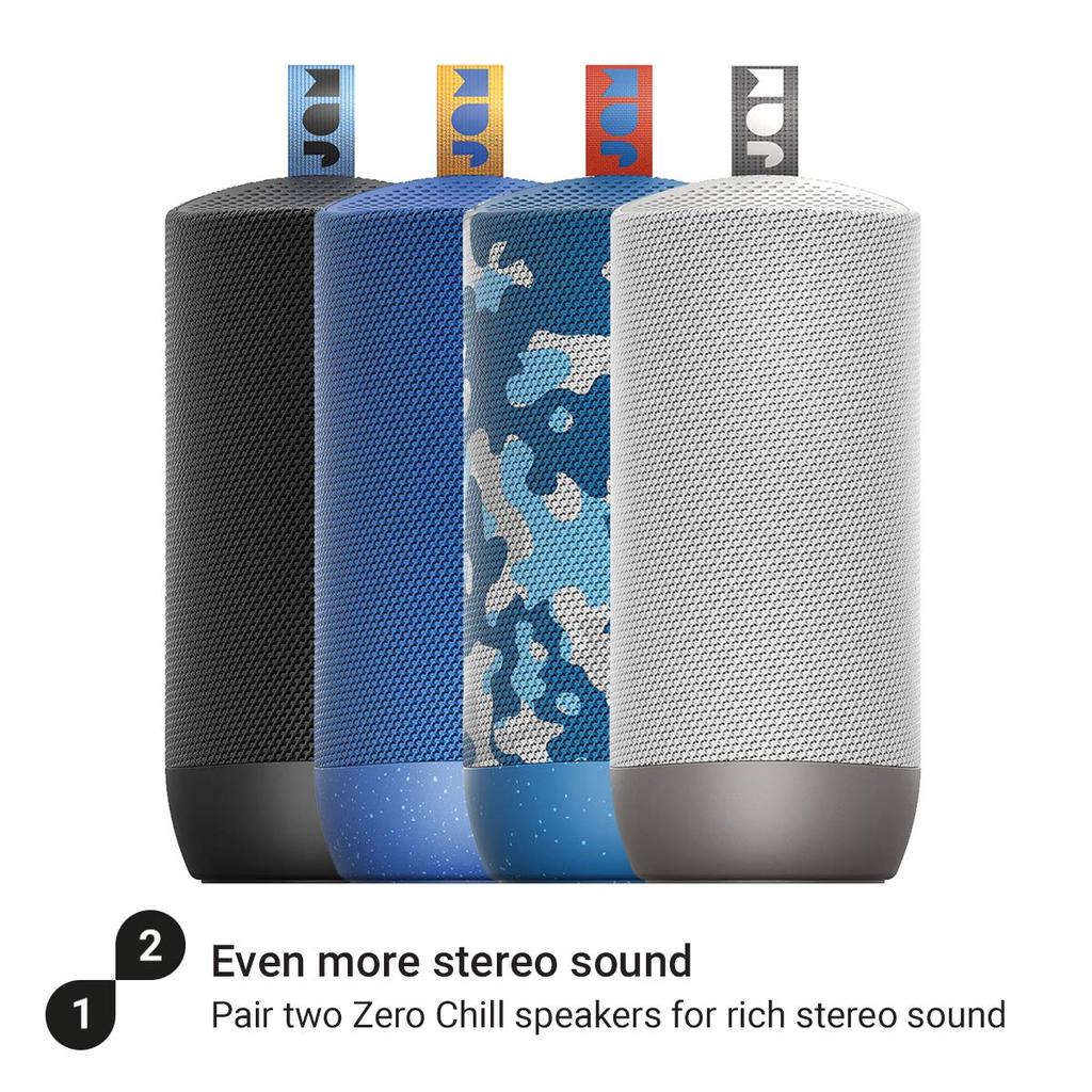 Jam Wireless Waterproof Speaker ZERO CHILL Hours Continuous Calling Black Year Dustproof/22 Playback/Bluetooth Compatible/Hands-Free [1 Warranty]